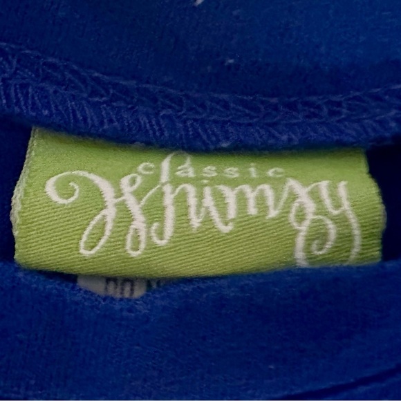 Boys Smock Long Sleeve Shirt Blue Thanksgiving Size 4 - Picture 3 of 4